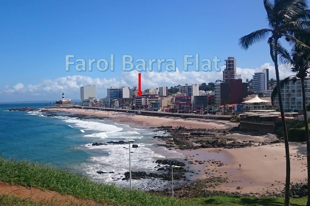 Apartamento Temporada Farol Barra Flat Salvador Kültér fotó